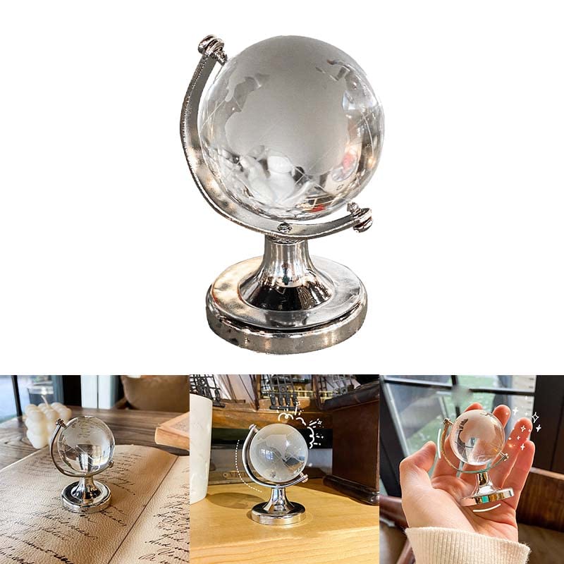 水晶球振子地球儀家置物オフィス書斎工芸品創意ワイン棚装飾品..F32 水晶球振子地球儀家置物オフィス書斎工芸品創意ワイン棚装飾品..F32