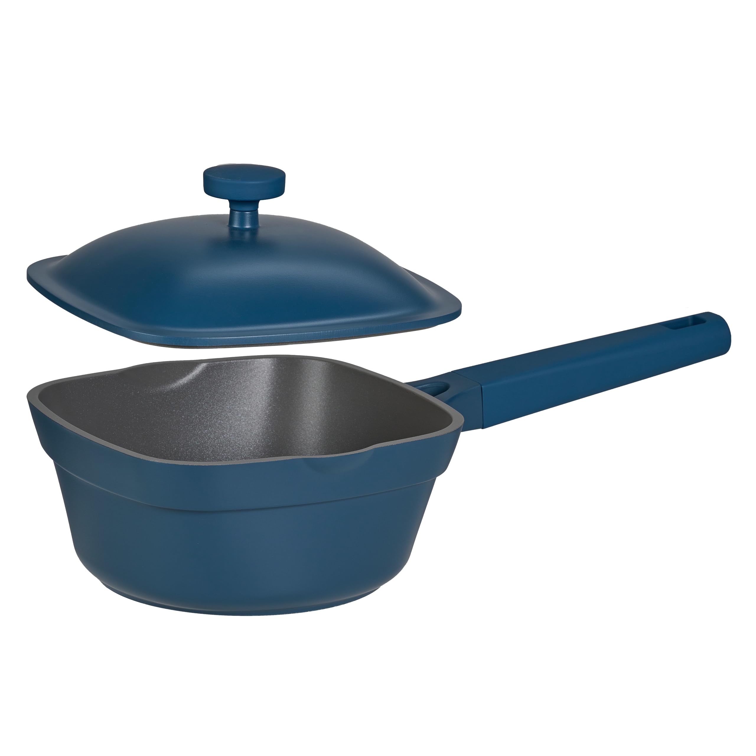 Amazon.com: Servappetit Cast Alum 2qt Saucepot Navy: Home & Kitchen