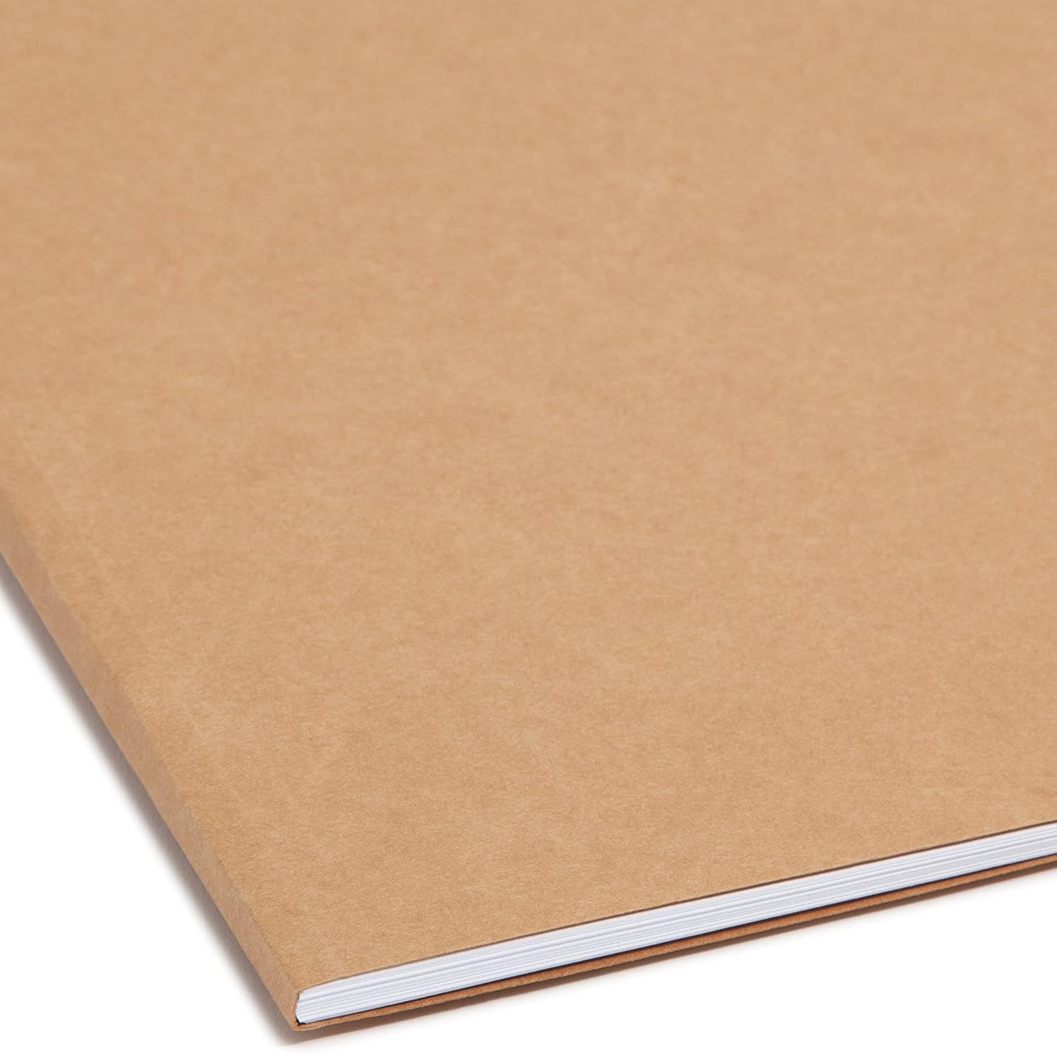 Smead 19834 Schnellhefter, 1 Verschluss, verstärkte 1/3-Schnittlasche, legale Größe, Kraftpapier, 50 Stück pro Box
