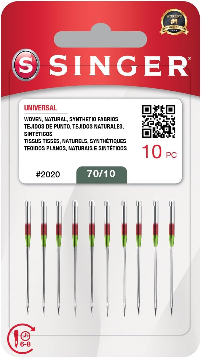 Singer 2020 Size 10/70 Blister Pack 10 Needles