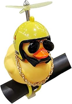 Amazon かわいいアヒル 自転車用ベル 自転車ライト タケコプター 自転車 ベル アヒ かわいい かっこいい 子供 大人用 愛車 騎乗パートナー あひるの子 Depoor ベル