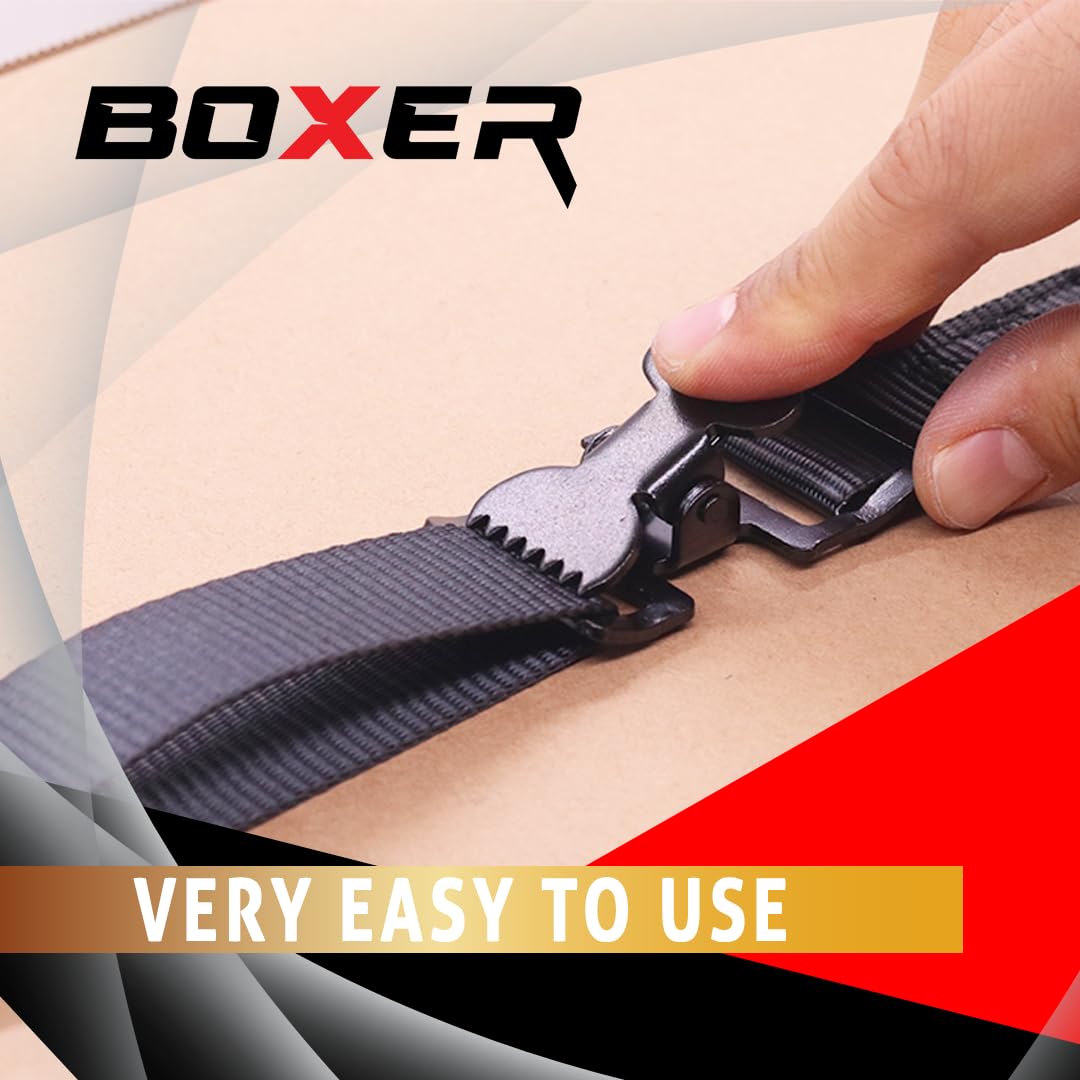 Amazon | BoxerTool 1インチ x 6フィート ワニ口クリップ 万能