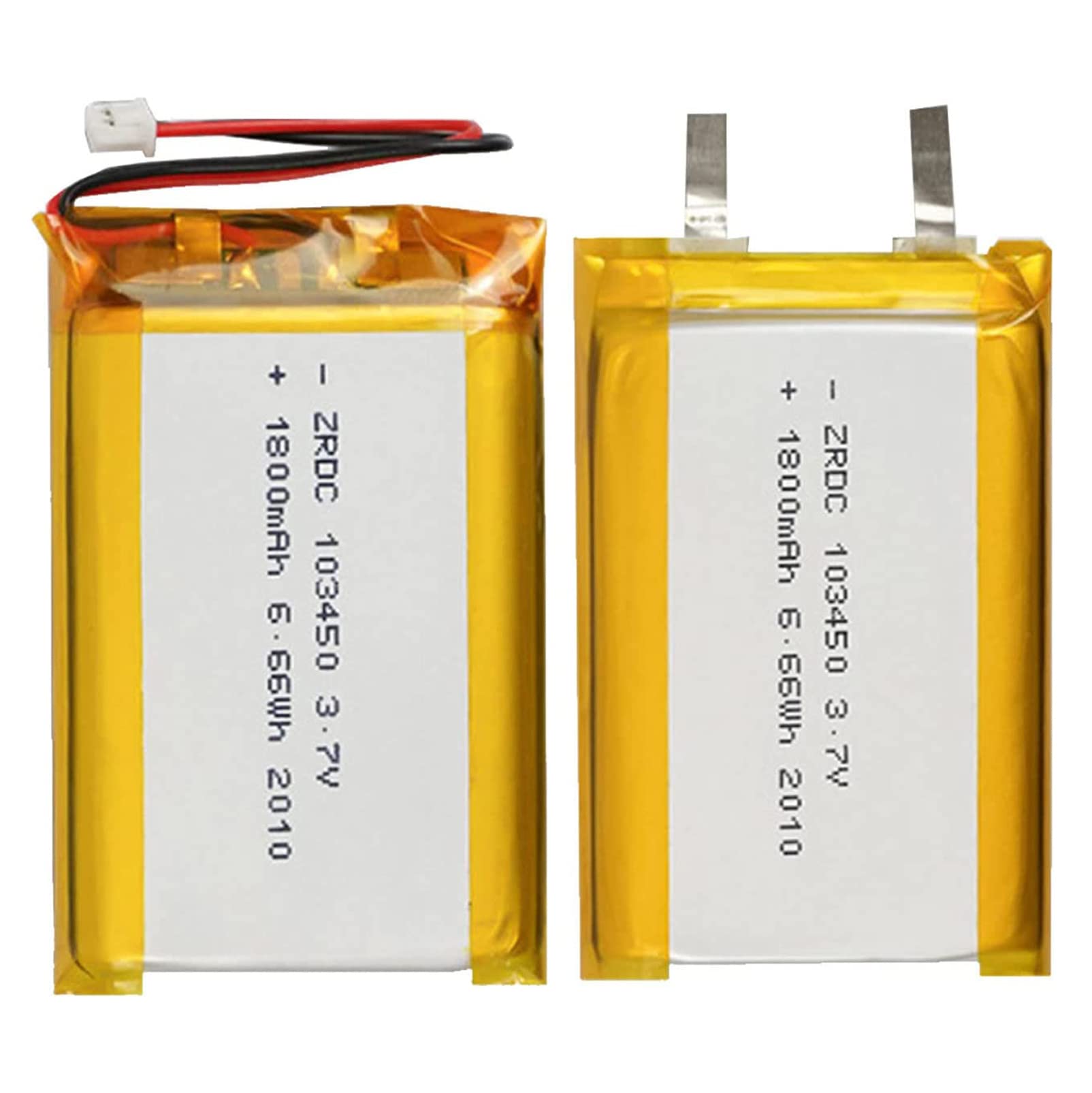 Amazon.co.jp: 3.7V 1800mAh リチウム ポリマー イオン バッテリー