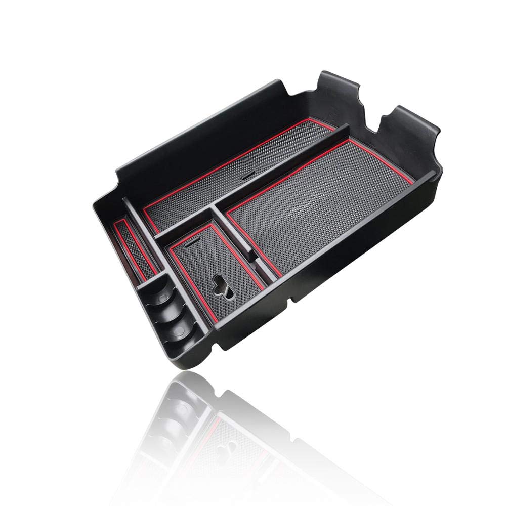 Car Organizer Central Armrest Storage Box Holder Container,For Atlas 2018 2019 2020,North American Edition