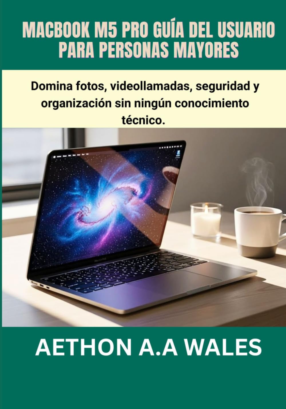 MACBOOK M5 PRO GUÍA DEL USUARIO PARA PERSONAS MAYORES: Domina fotos, videollamadas, seguridad y organización sin ningún conocimiento técnico.