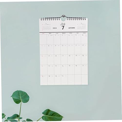 Miniatura 3 de STOBOK Wall Mounted Calendar 2023-2024 Hanging Calendar Holiday Hanging Calendar Room Hanging Calendar 16 Month Calendar 2024 Wall Calendar Monthly