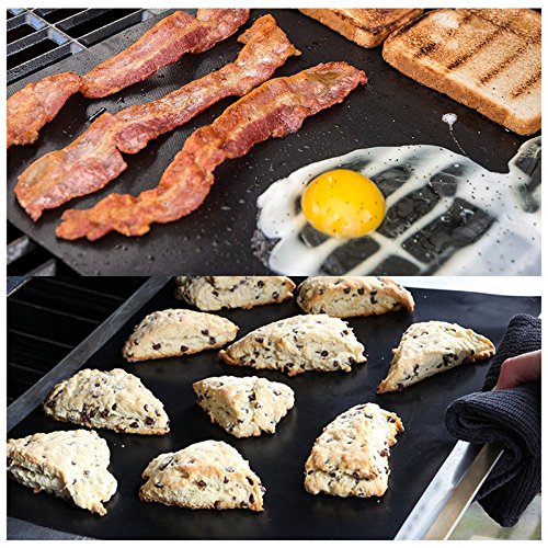 Lobwerk BBQ - Tappetini per Barbecue, con Rivestimento Antiaderente in