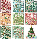 OHOME Stocking Stuffers | 320 PCS Christmas Stickers - Toddler Stocking Stuffers | Kids for Boys Girls Grandkids,Vinyl Xmas Games Crafts Activities Party Favors Supplies
