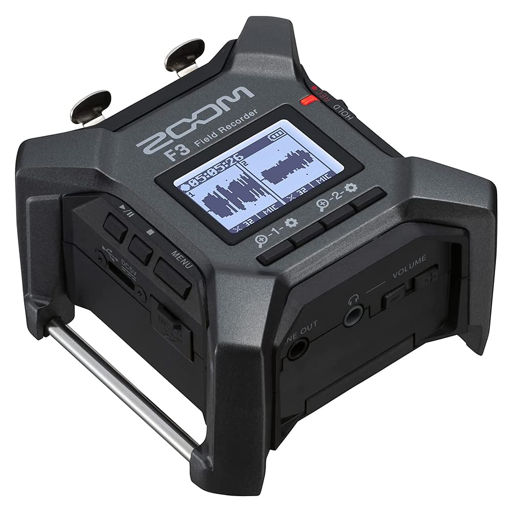 Amazon.com: Zoom F3 2-Input / 2-Track Portable Field Recorder with