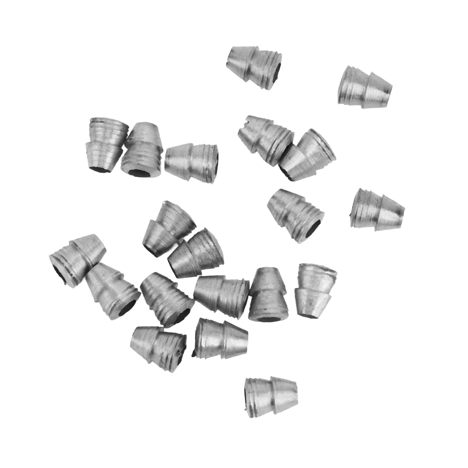 20 Piezas Cuñas de Mango Redondo de Acero para Martillo Hacha y Herramientas de Carpintería Diámetro 10 mm (Diámetro 10 mm / 0,39 pulg.)