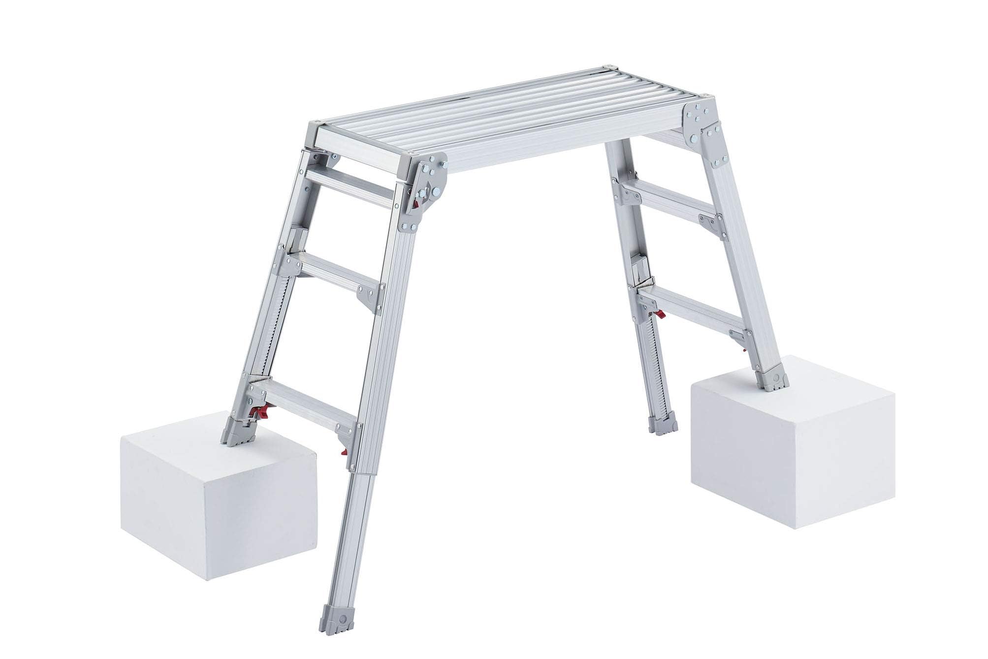 Amazon.co.jp: 脚部伸縮足場台 DRS-0780c (0.58~0.80m) (17676) : 産業