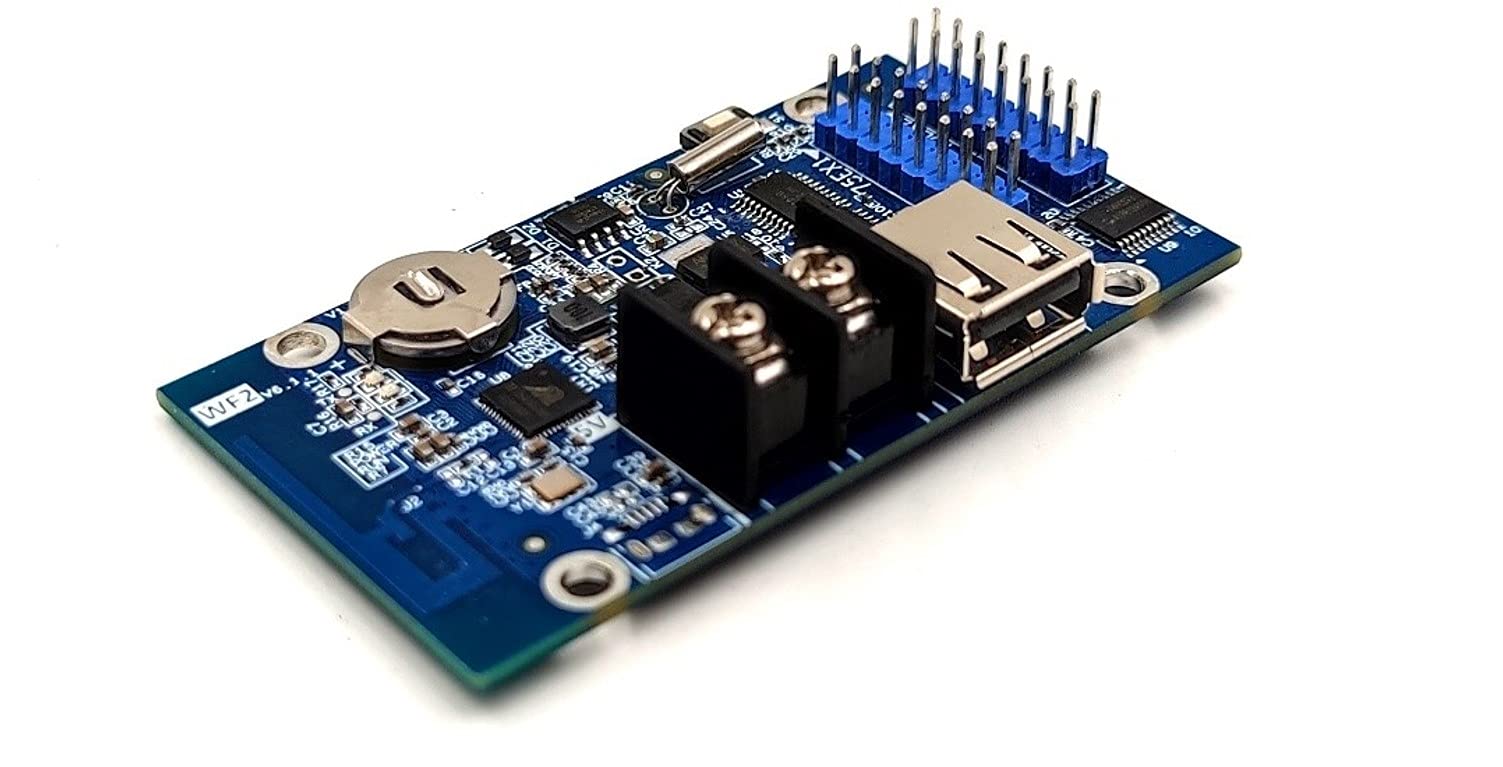 AL-QURAISH HD-WF2 (WIFI) RGB FULL COLOR LED SCROLLING DISPLAY BOARD CONTROLLER CARD (WF2) (B09F9YM9M2) Amazon Price History, Amazon Price Tracker