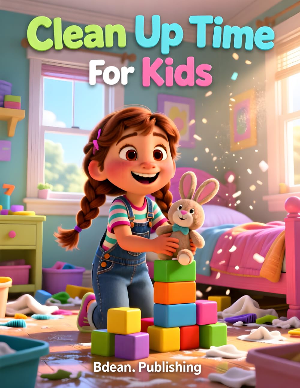 Clean Up Time for Kids: A Funny Story About Messy Toys and Responsibility