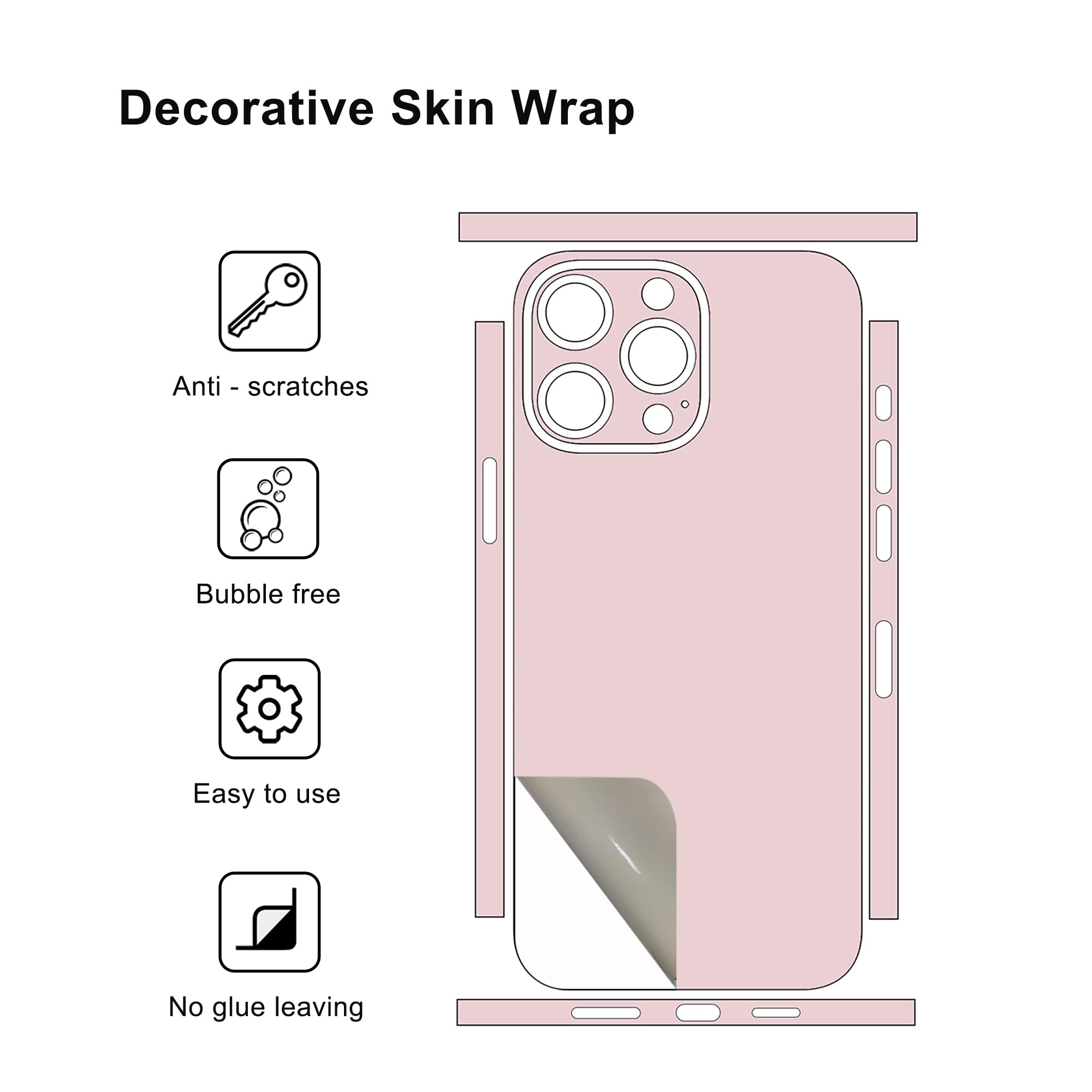 Blue IPhone 14 Pro IPhone 13 Pro Max IPhone 12 Decal New IPhone Stickers IPhone Back Skin IPhone Vinyl Skin