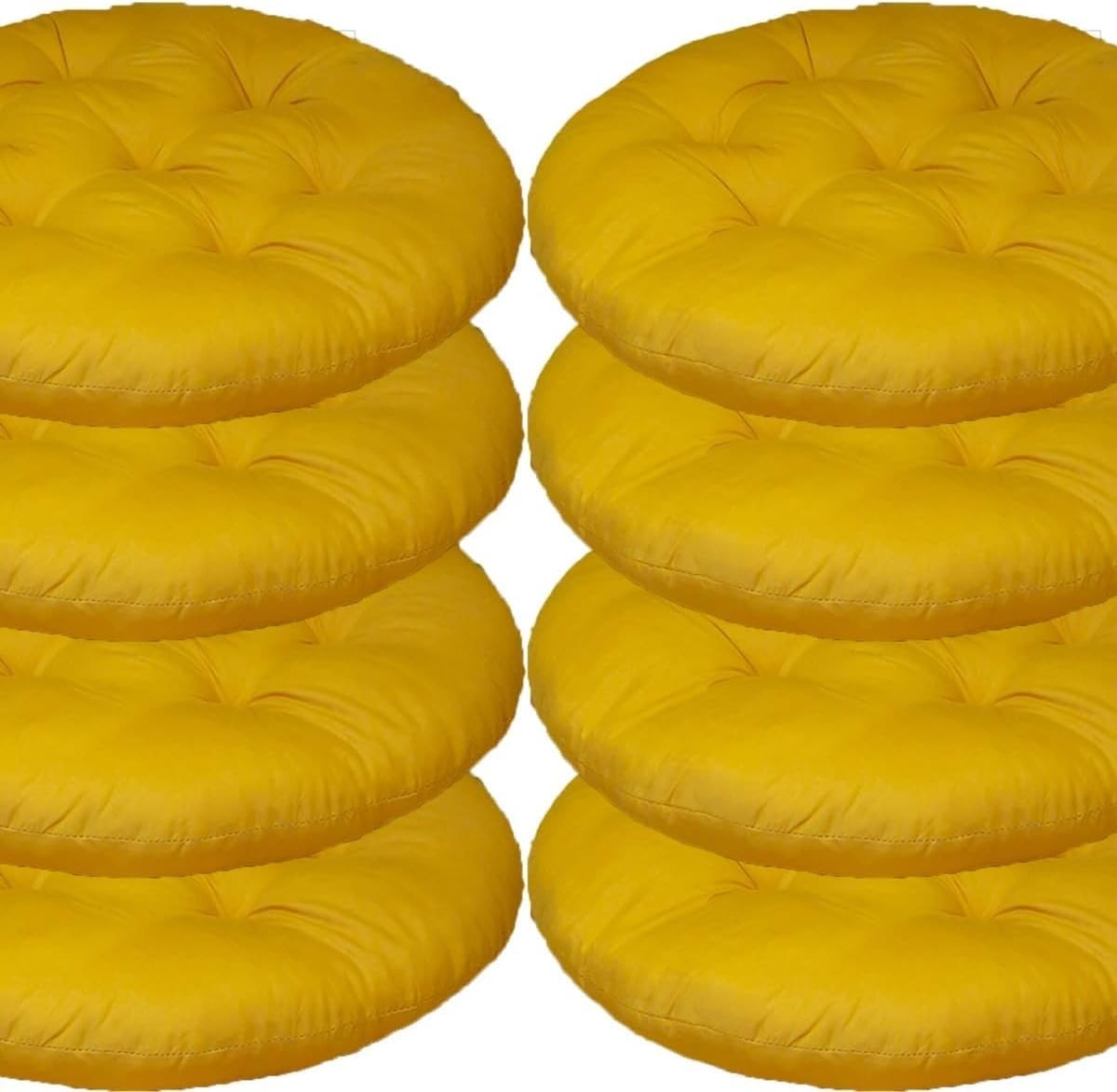 Coussin de chaise rond épais et doux pour un soutien lombaire idéal