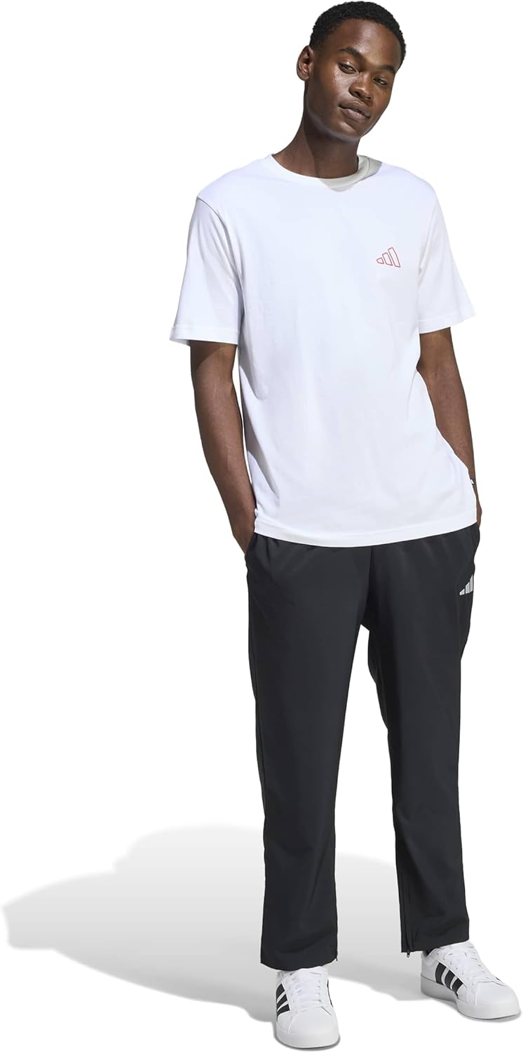 adidas Mens Triple Stripe Vibe Graphic T-Shirt - Image 2