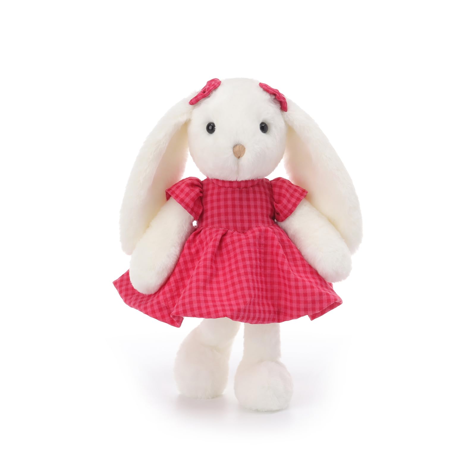 Apricot Lamb Berry Bunny Plushies Stuffed Animals for Baby Girl and Boy, Soft Cute Plush Toys for Kids, Rabbit 8.7 Inches