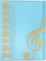 ERINGOGO Pasta De Partitura Com Capas A4 Pasta De Documentos De Papel Armazenamento Portátil Para Piano E Folhas De Banda