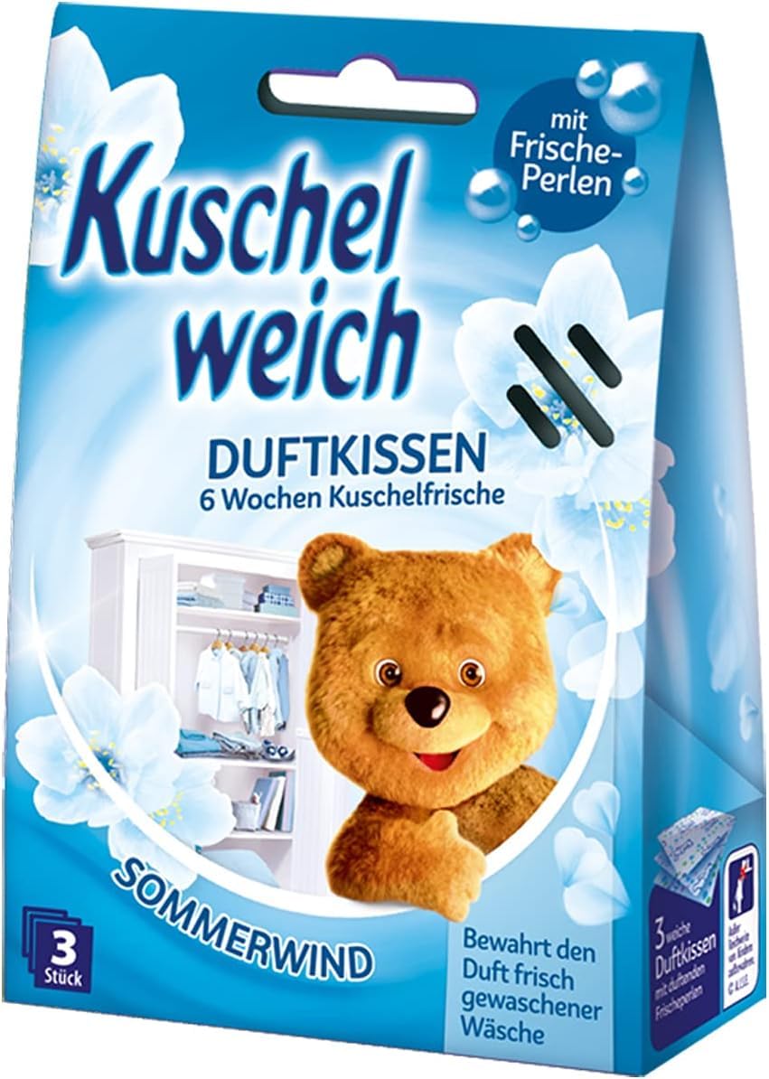 Kuschelweich Poduszka zapachowa letni wiatr do 6 tygodni przytulna świeżość
