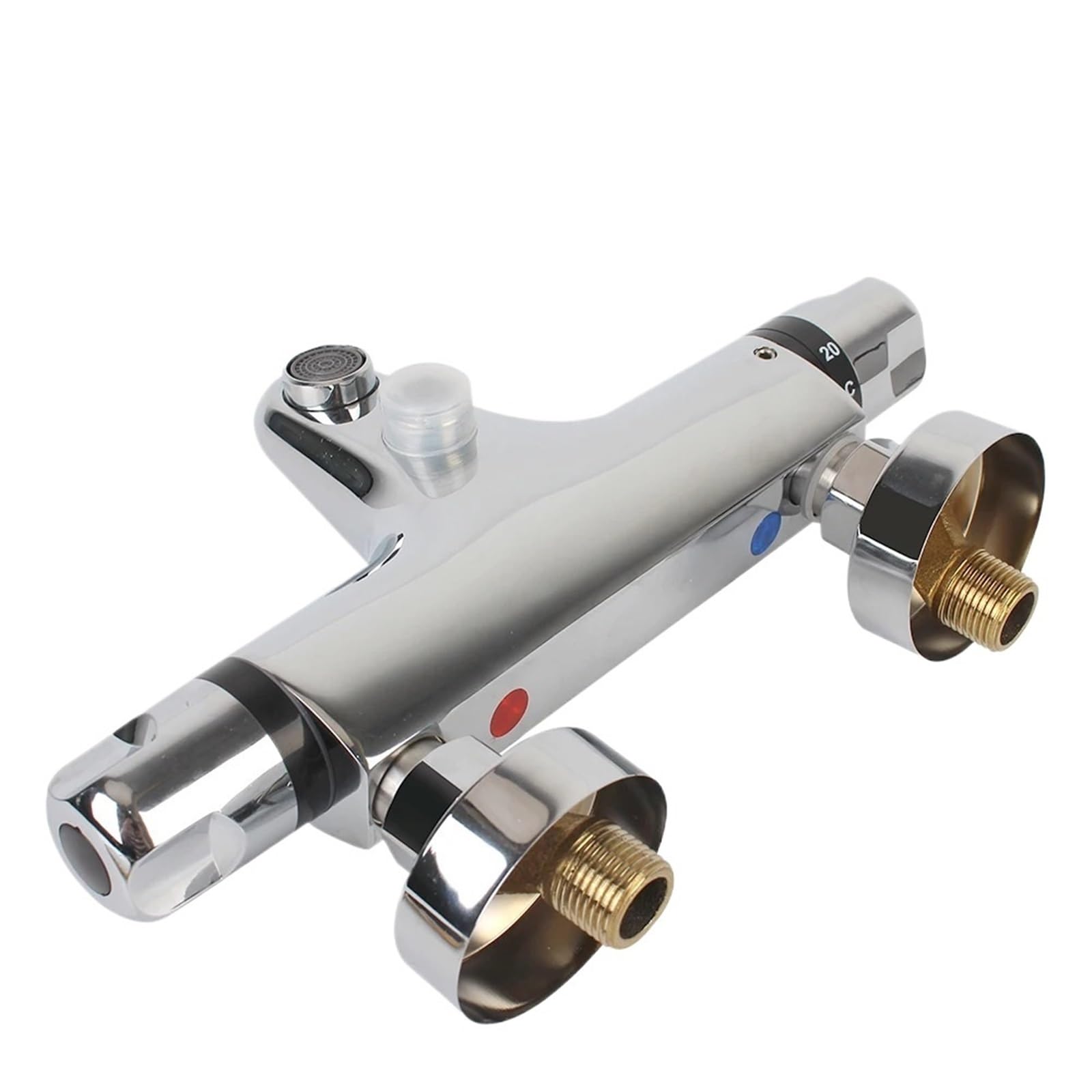 Thermostatic Shower Mixer Bathroom Mixing Valve Hot and Cold Mixer Thermostatic Tap Shower Faucet Bathtub Tool
