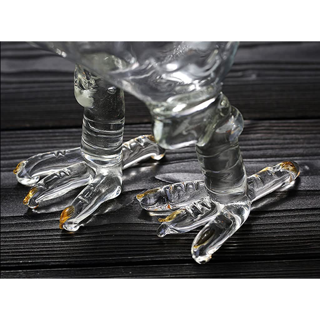 bottiglia per liquori a forma di animale, Serie zodiaco cinese, decanter for alcol a forma di animale(0.5 Litres)