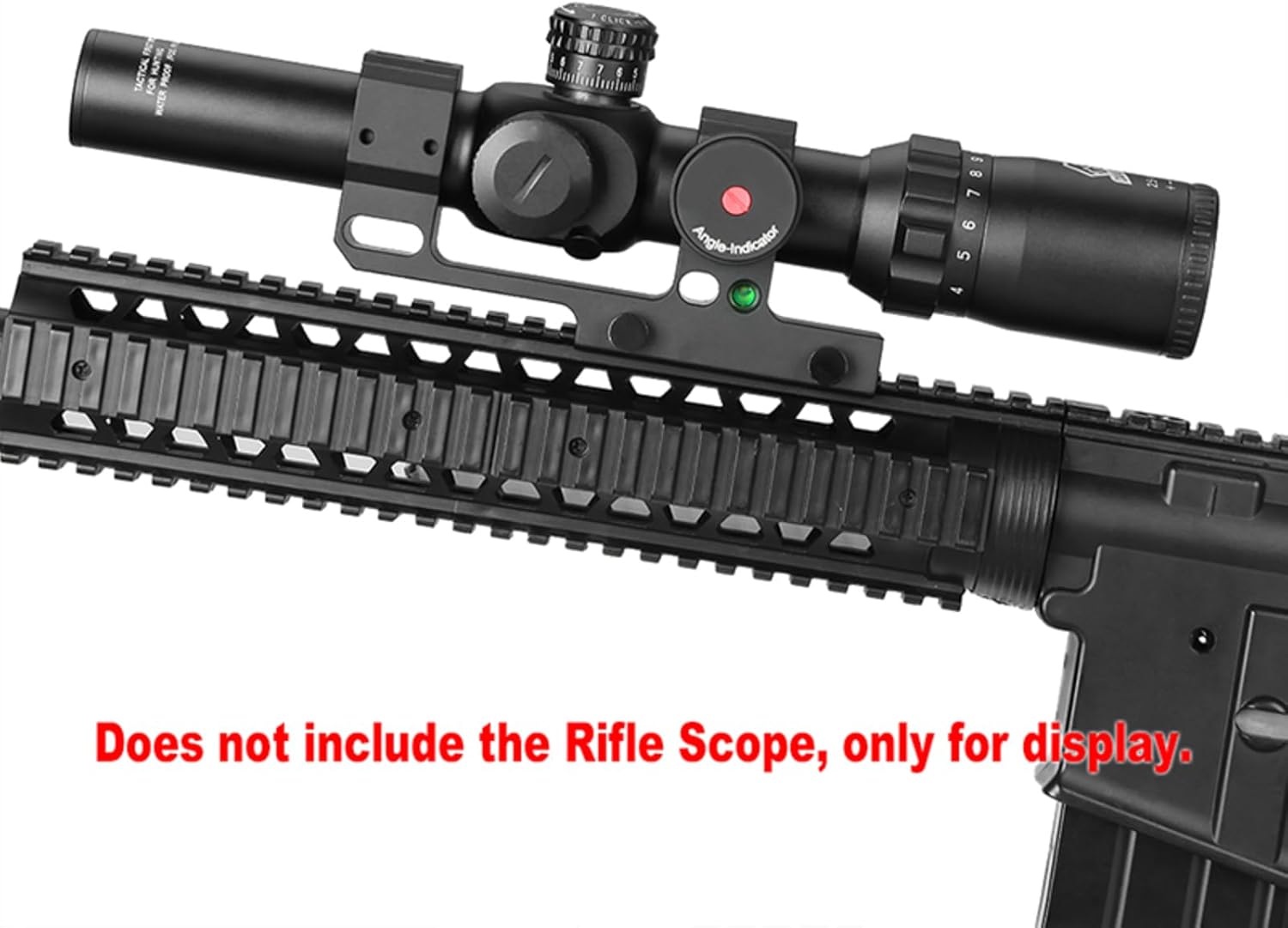 YSS Rifle Scope Mount 1 inch and 30 mm Daul Diameter Riflescope Mount with Angle Indicator and Level Bubble