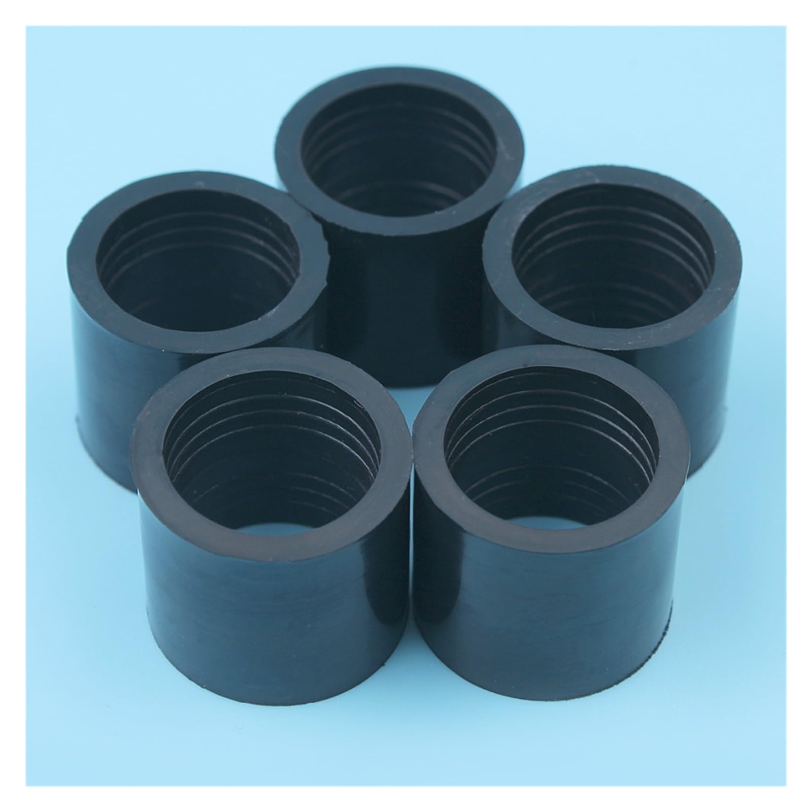 Rhfuutca One Color 5Pcs Fuel Inlet Intake Manifold Boot Sleeve For Husqvarna 36 37 41 50 51 55 136 137 141 142 For Poulan 2500 2600 Pp255 2036 2040