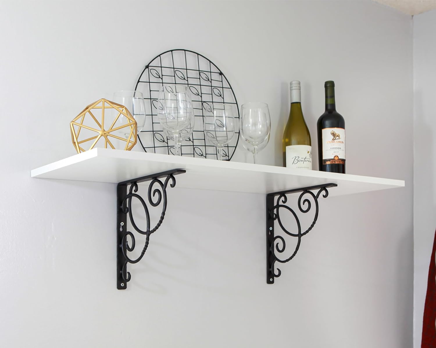 Scroll Shelf Brackets