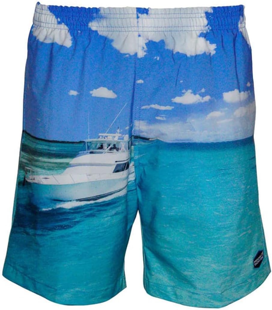 Hook & Tackle Men's Gulfstream Fishing Swim Trunk