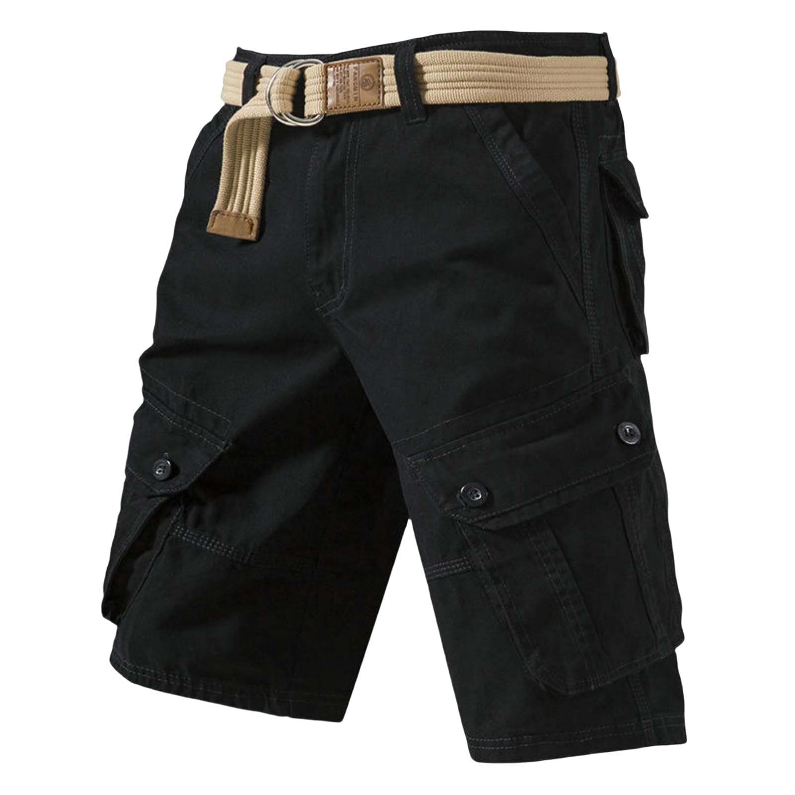 Short cargo respirant finitions premium style décontracté chic - 8