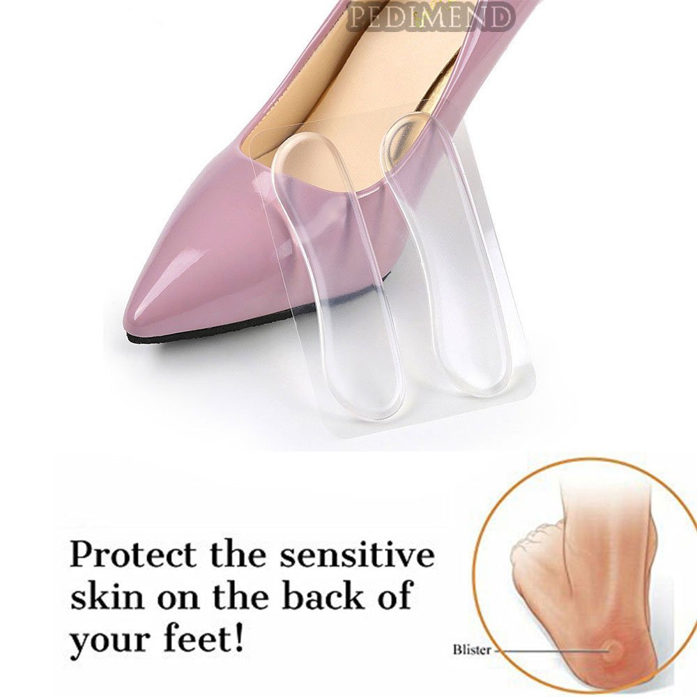 Pedimend 20PCS del tallone autoadesiva, gel posteriore per prevenire il dolore al tallone | previene le vesciche irritazione della pelle scarpe lesioni | alleviare l' attrito fra i piedi e le scarpe
