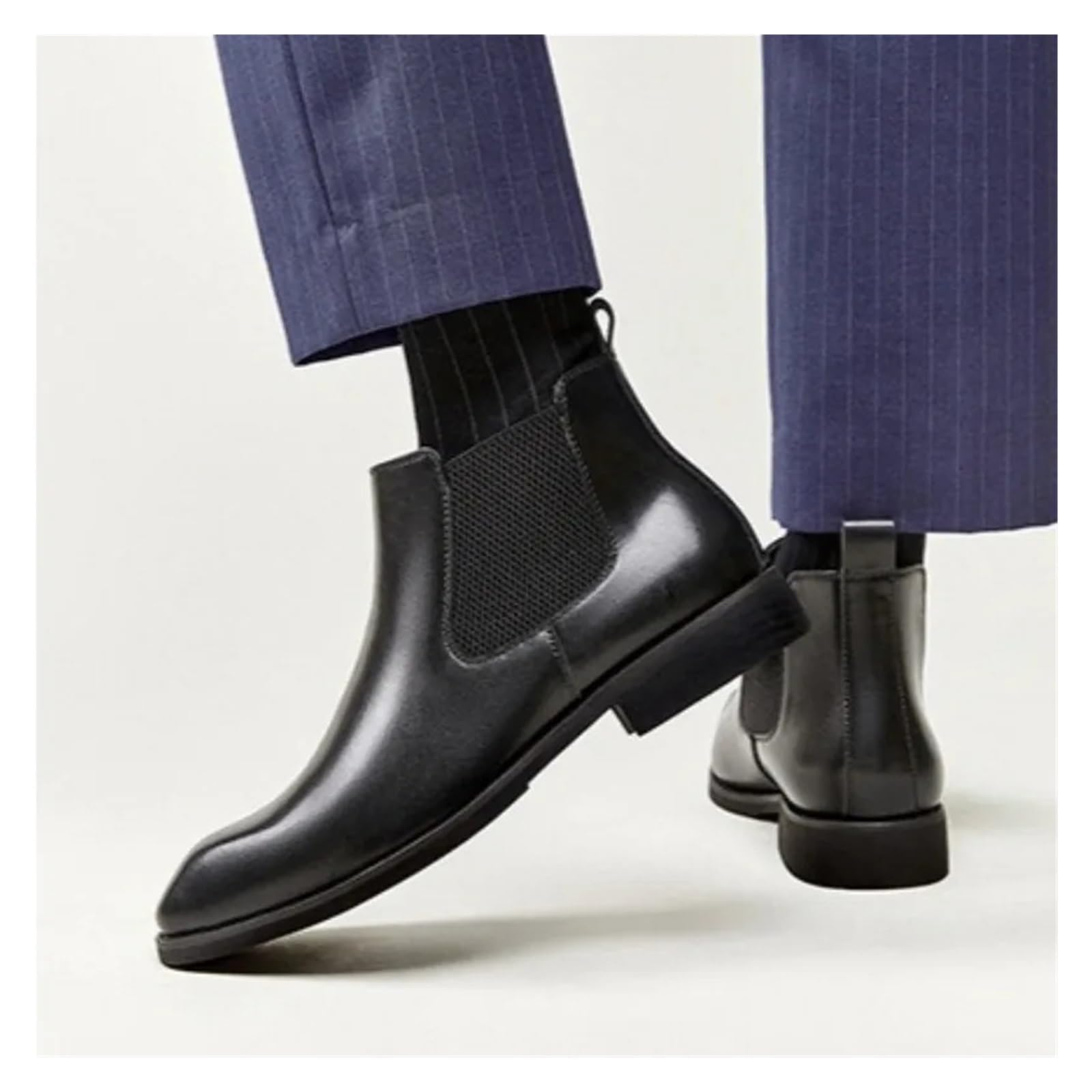 Chelsea Boot Uomo Stivaletti Chelsea Da Uomo In Vera Pelle Italiana, Stivali Casual Alti, Eleganti Lavoro For, Classici Alla Caviglia