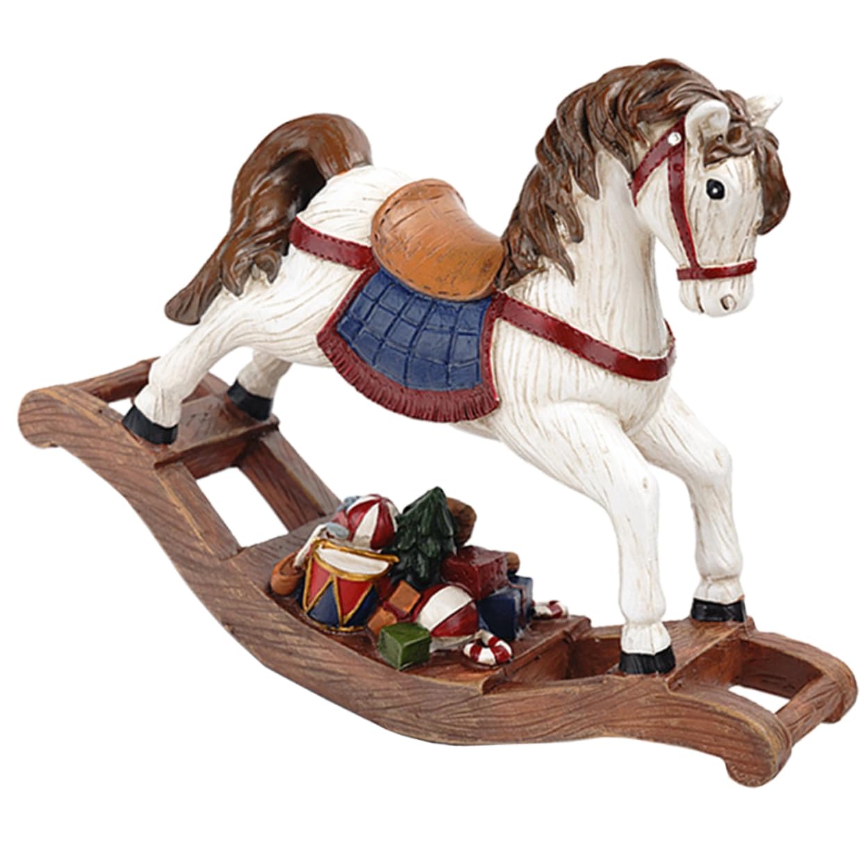 Alipis 2 Pièces Décoration de Noël Résine Ornement de Bascule Résine pour Bureau pour Créer Une Ambiance Festive et Amusante Original pour Adultes