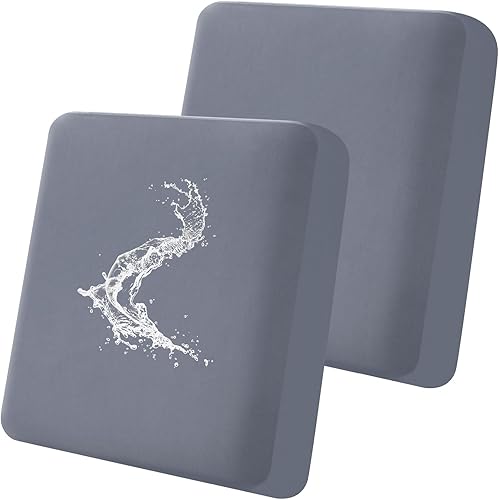 Smiry Fundas de cojín impermeables para sofá, funda elástica y lavable, funda de cojín suave elástica antideslizante para muebles para mascotas y