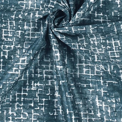 Image of Curtain Window - Raga Transparent Curtain 5 Feet with 1 Unit of Window Curtains |Texture| Ash Blue| Polyester, Pack of 10
