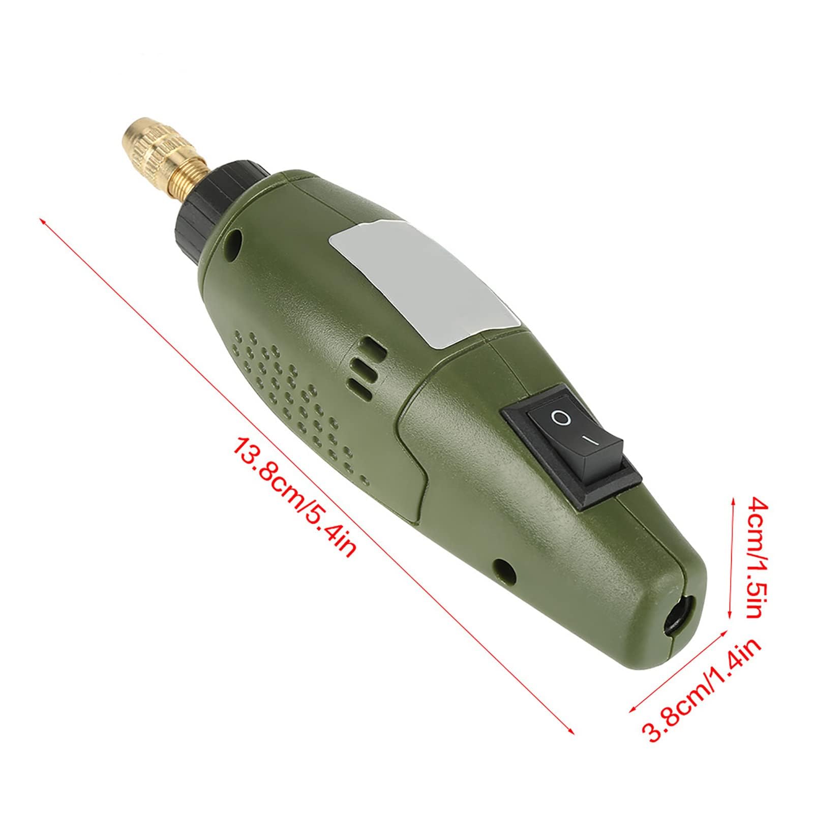 100-240 V Eingangsspannung Mini-Bohrmaschine mit Zubehör Mini-Bohrschleifer-Set Zum Polieren, Bohren, Gravieren