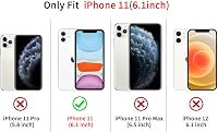 ZhuoFan Puzdro na iPhone 12 6,1" – Leopardí vzor, biele matné, ultra tenké silikónové TPU, nárazuvzdorné, odolné voči poškriabaniu, ochranný kryt, 07 6