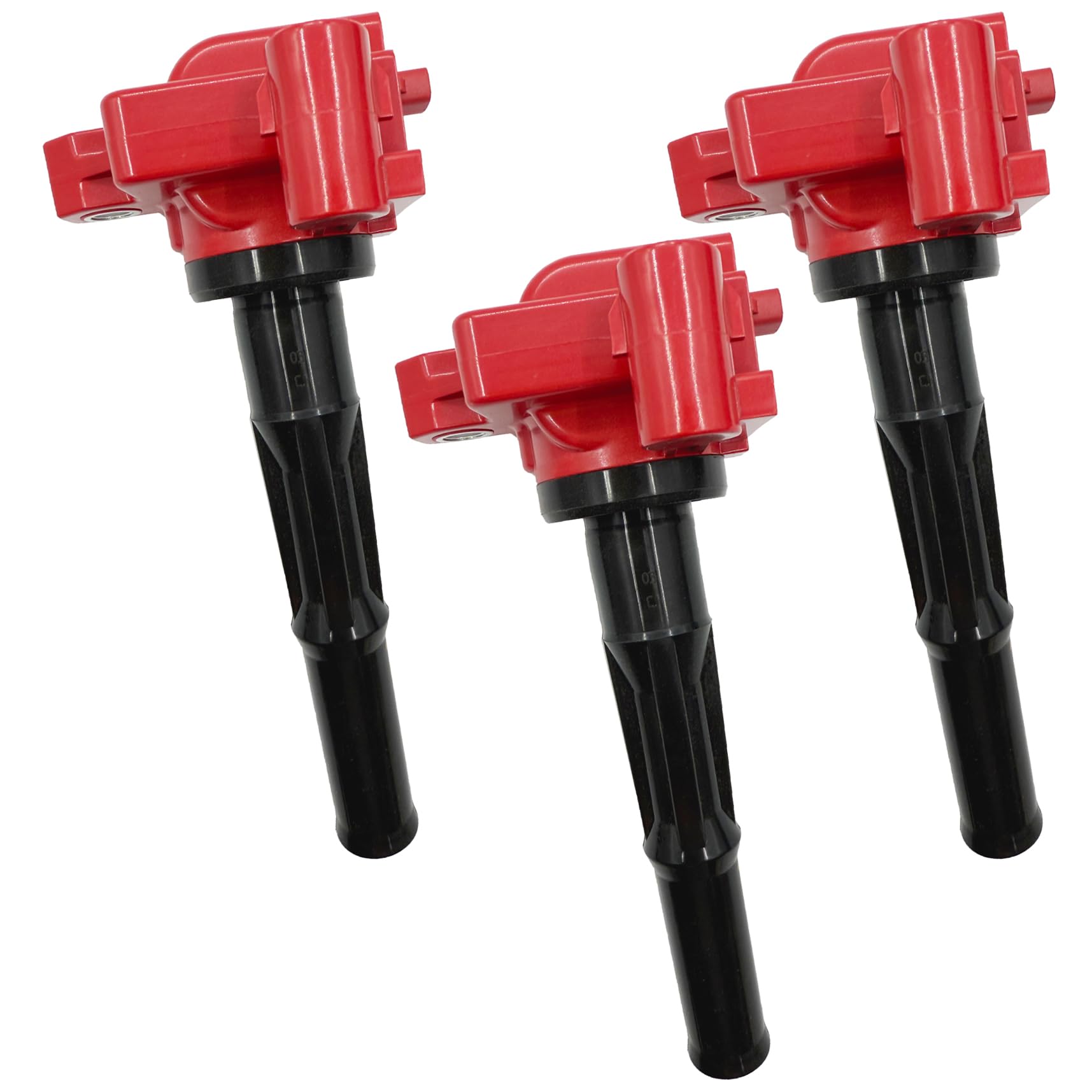 GP POWER Performance Ignition Coil Packs Set Of 3 Compatible With TOYOTA 4 Runner Hilux Tacoma Land Cruiser 90 T100 Tundra 3.4 V6 5VZ Replacement for 90919-02212 UF156