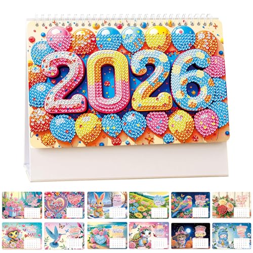 Skeadex Diamond Painting Kalender 2026, Diamond Painting Weihnachten...
