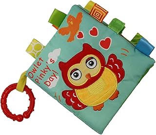 ibasenice 1 Peça Livro De Pano Para Bebês Brinquedos Para Bebês Crianças Brinquedos Educativos Livros Para Crianças Livros De Pano Para Educação Precoce Livros Macios Para Bebês Livro De