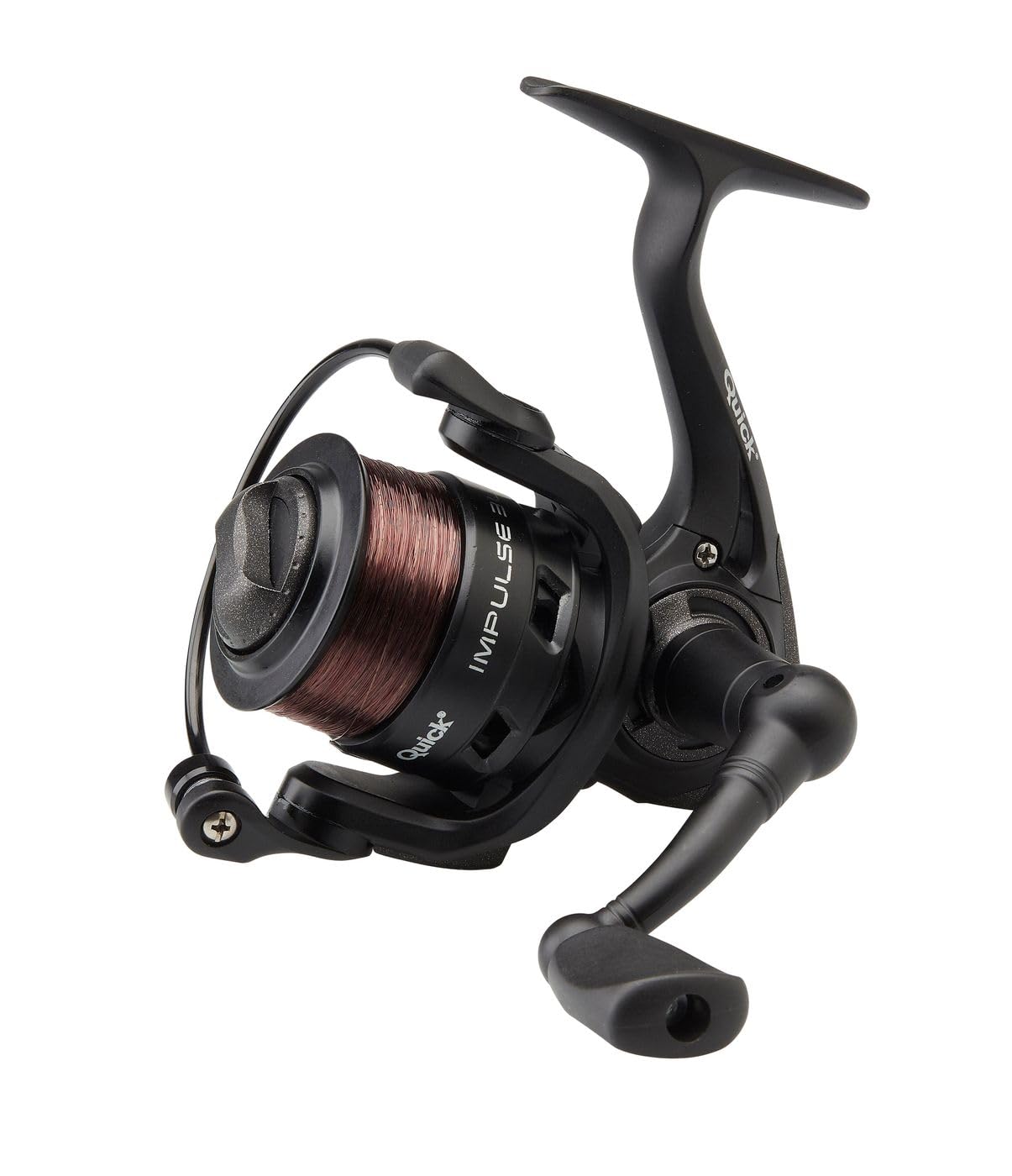 DAM Impulse 3L 2500 FD 8Lb Brown Mono - Angelrolle mit Monofilschnur