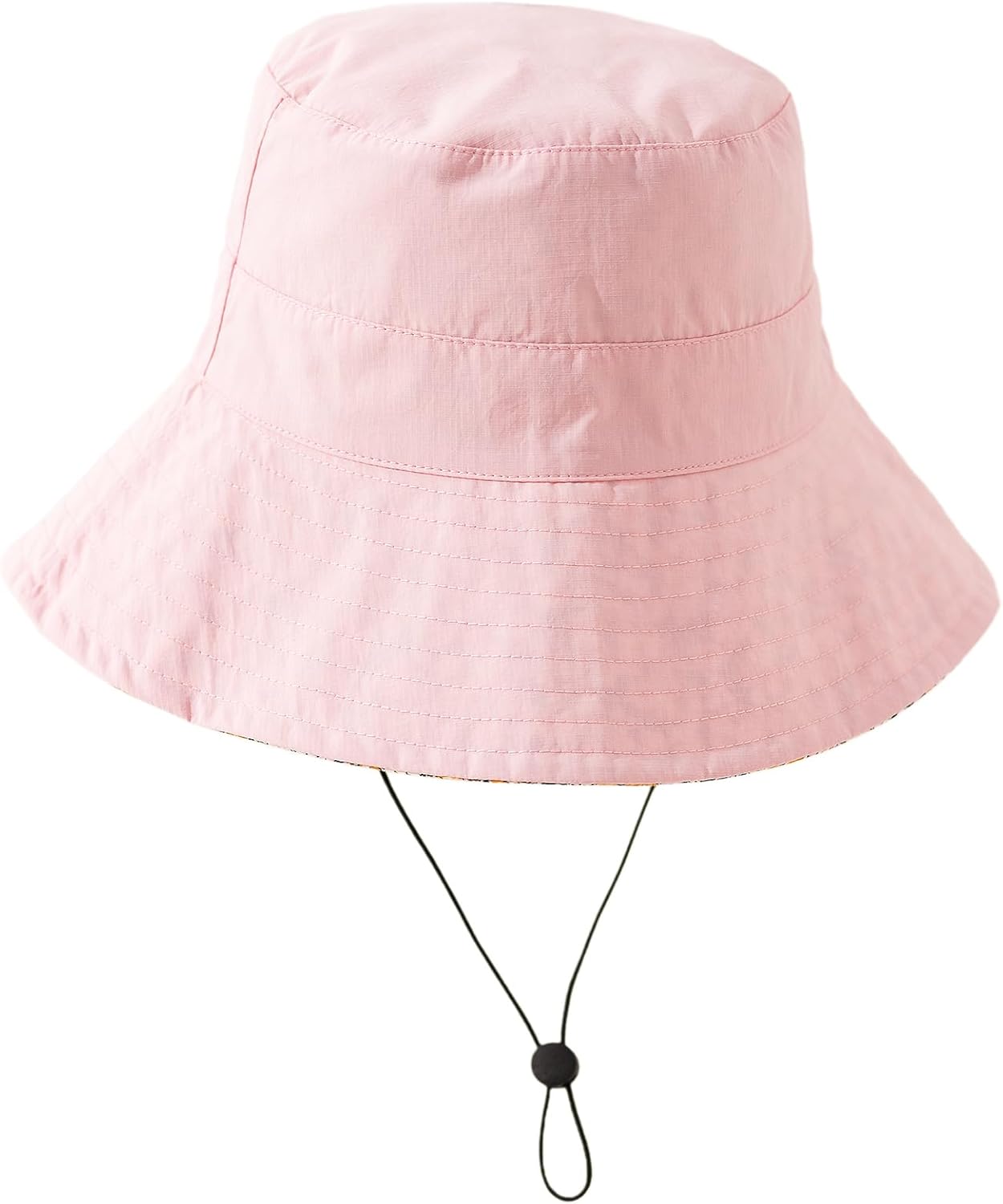 Lightweight Soft Women's Sun Hat, Floral Print UPF50+ UV Protection Bucket Hat, Foldable Portable, for Beach Vacation