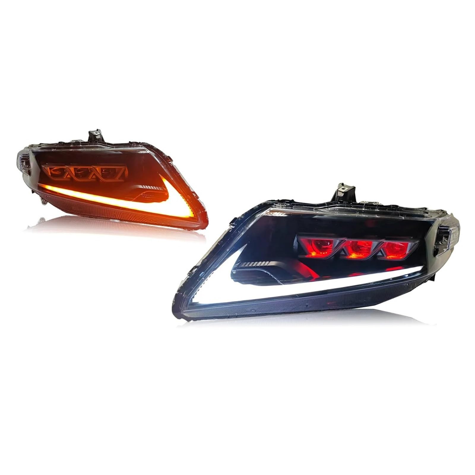 Fari Anteriori per Auto City 2008-2014, proiettori, luci diurne, Accessori per Auto, Gruppo Ottico Anteriore.