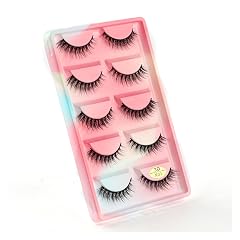UAMOU 10 50 100 Boxes Mink Eyelashes Fluffy 3D Mink Lashes Makeup Natural Long Volume False Eyelashes Bulk