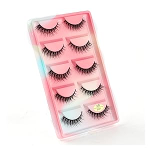 UAMOU 10 50 100 Boxes Mink Eyelashes Fluffy 3D Mink Lashes Makeup Natural Long Volume False Eyelashes Bulk