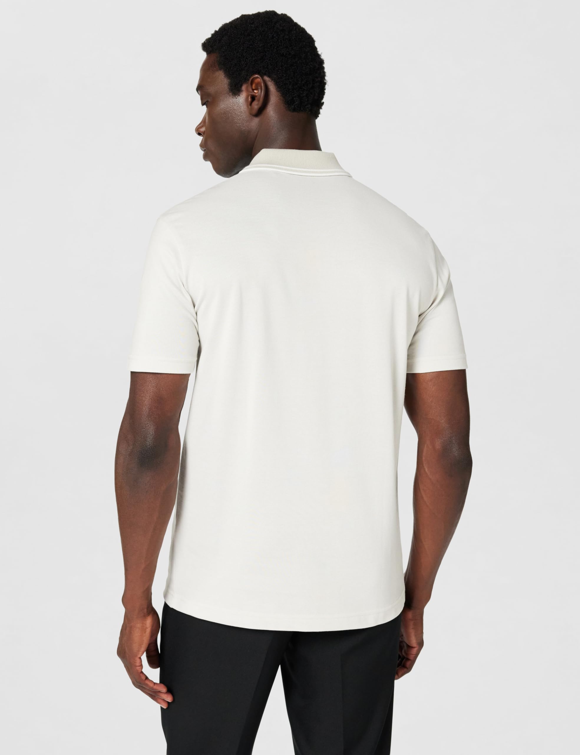 BOSS Herren PeoxfordNew Poloshirt aus Baumwoll-Piqué mit Logo-Print