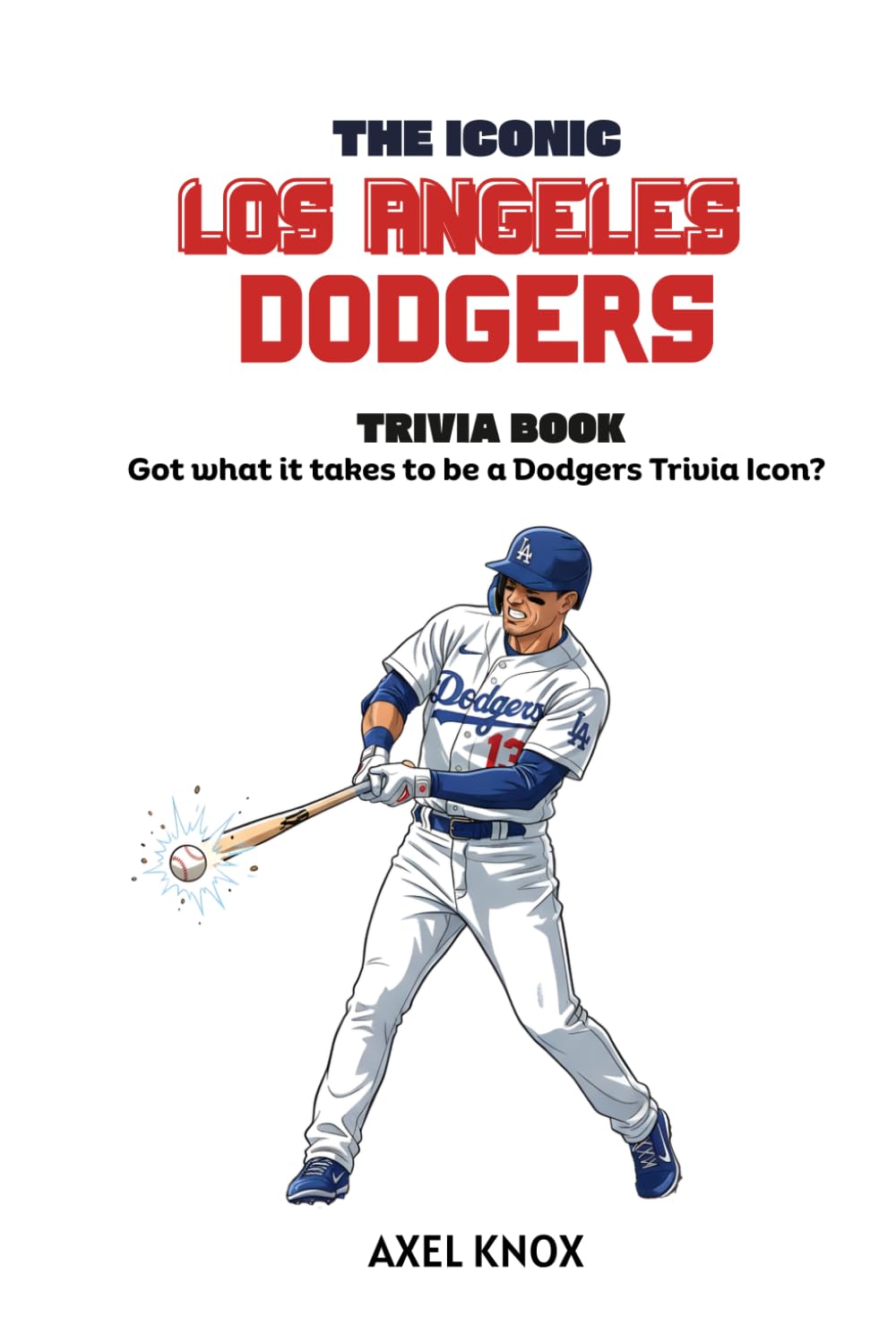 THE ICONIC LOS ANGELES DODGERS TRIVIA BOOK (The Iconic Sports Trivia Collection)