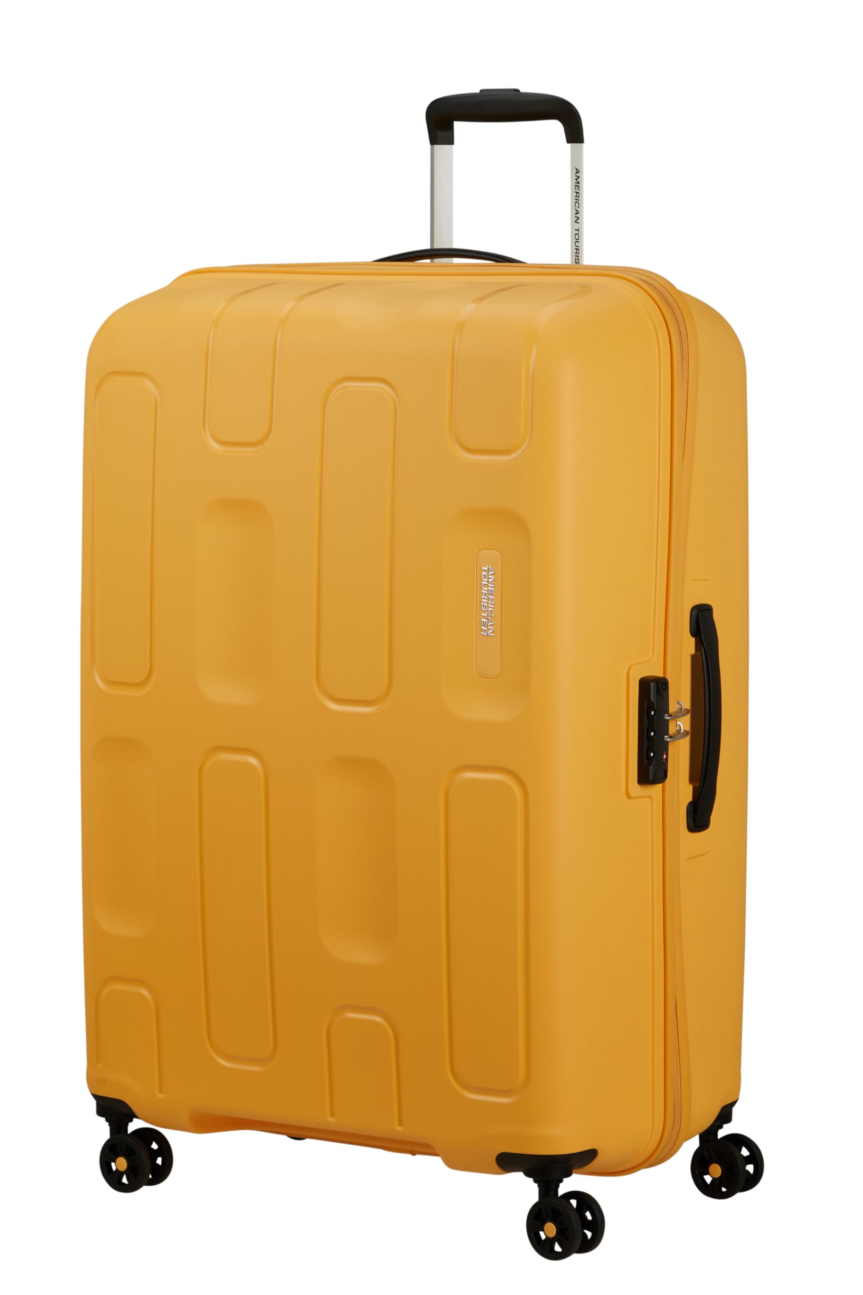 American Tourister Ellipso - Spinner L, Valigia, 79 cm, 104 L, Giallo (Banana Cream)