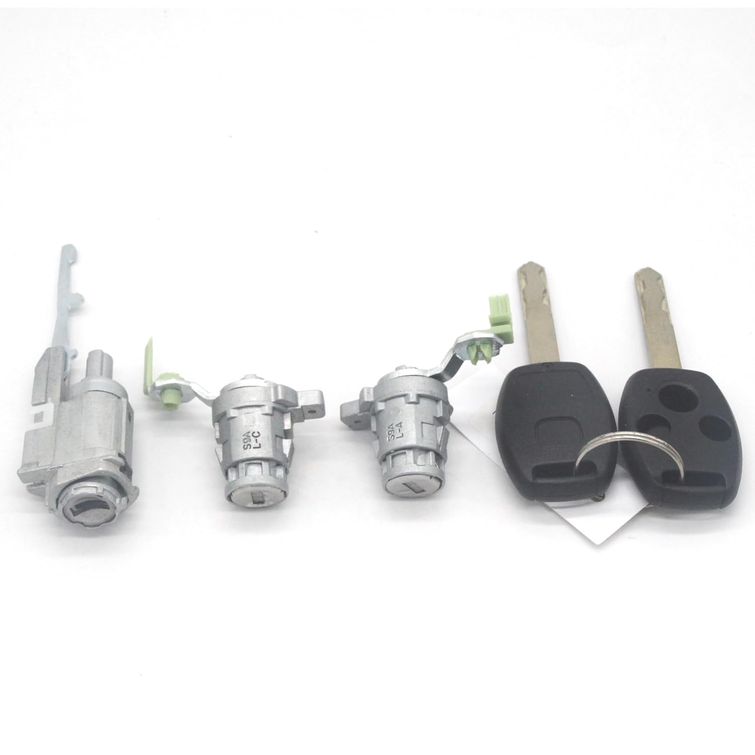 Lock Set Ignition Switch Barrel Door Lock Barrel with 3-Button Keys CRV 2003-2006 Door Handle Barrel Lock