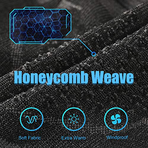 mingzhe Touca de esqui à prova de vento à prova de poeira capa térmica para pescoço polaina esqui sn